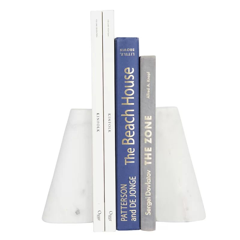 Marble Bookends (Set of 2) | Wayfair North America