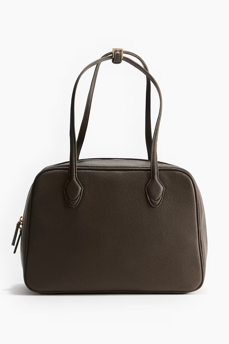 Shoulder bag - Dark mole - Ladies | H&M GB | H&M (UK, MY, IN, SG, PH, TW, HK)