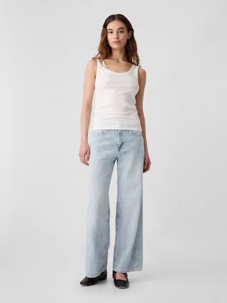 High Rise Wide-Leg Jeans | Gap Factory