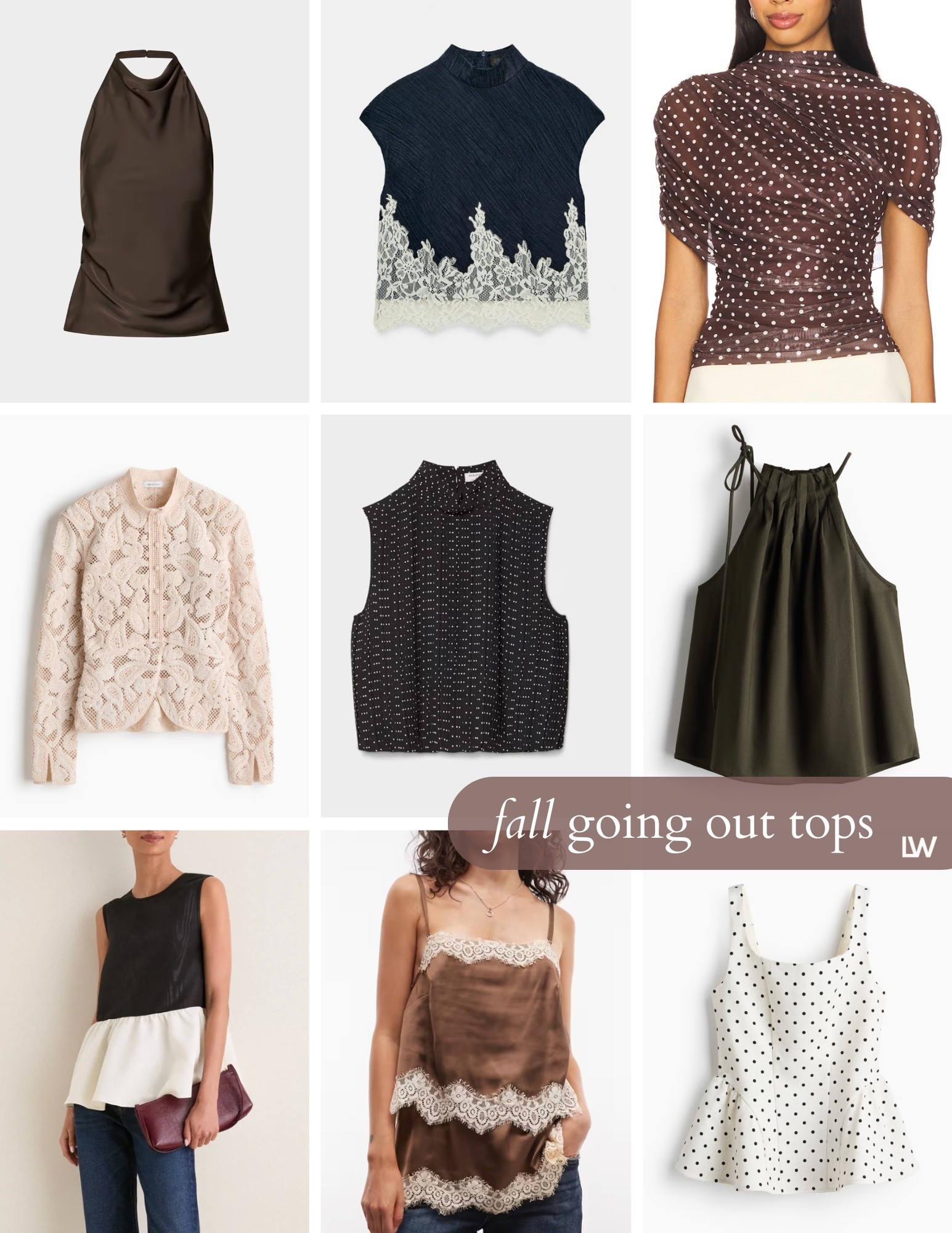 Fall tops for going out… so good!