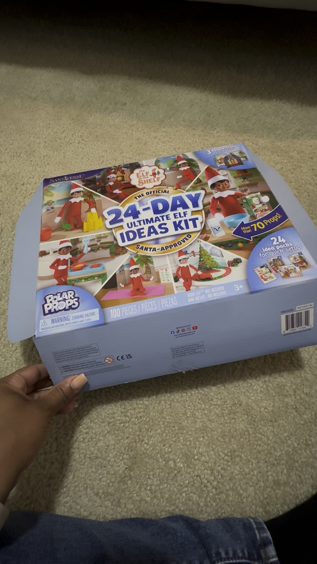 Girl, I just grabbed the 24-Day Elf on the Shelf Kit from Walmart, and it’s seriously a game-changer! It has everything you need for each day’s Elf fun, so no more scrambling to come up with ideas. This is about to make the holiday countdown so much easier! 🎄🧝‍♂️ 

#ElfOnTheShelf #WalmartFinds #HolidayMomHack #ChristmasCountdown

#LTKHoliday #LTKSeasonal #LTKWatchNow