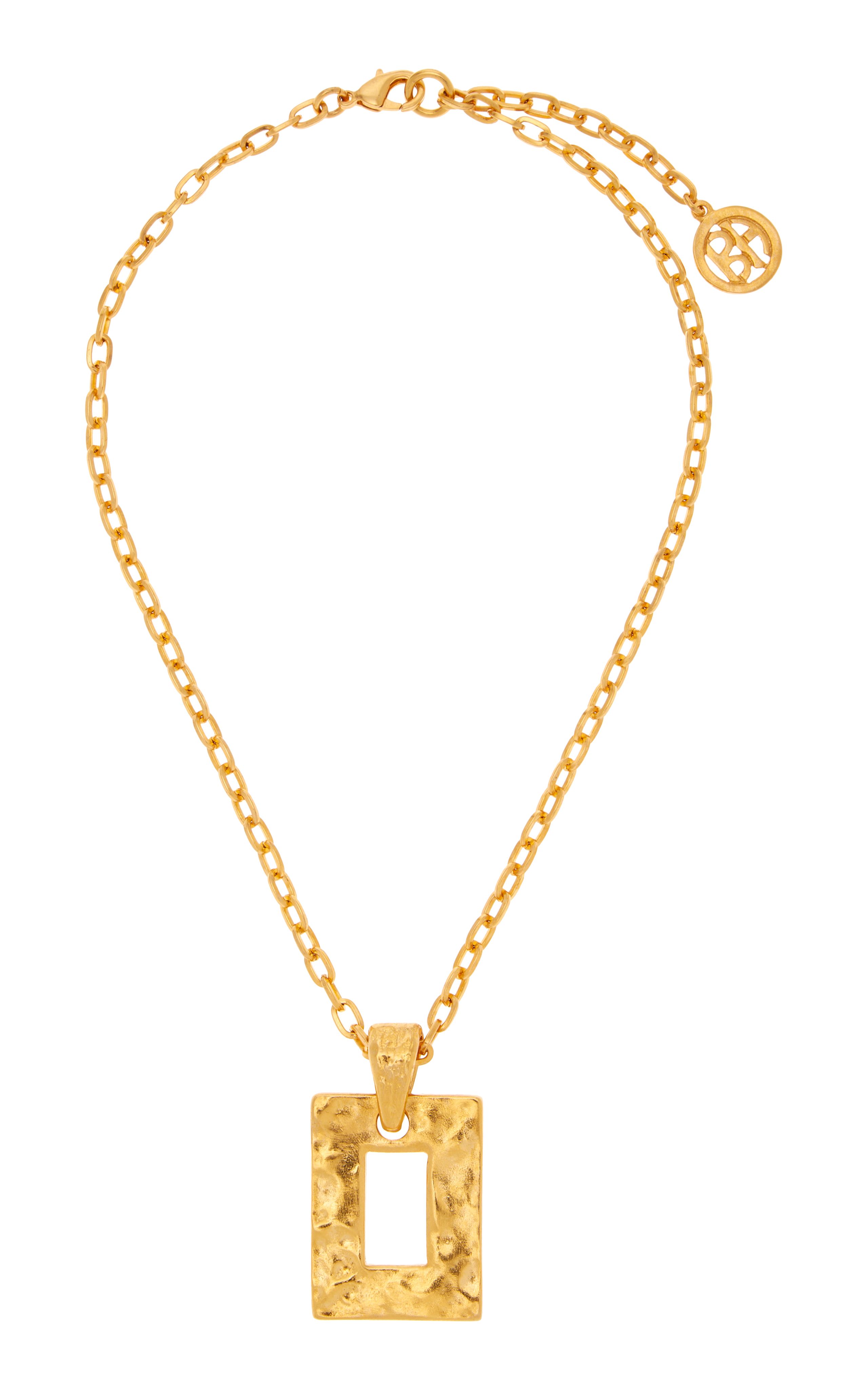 24K Gold-Plated Chain Necklace | Moda Operandi (Global)