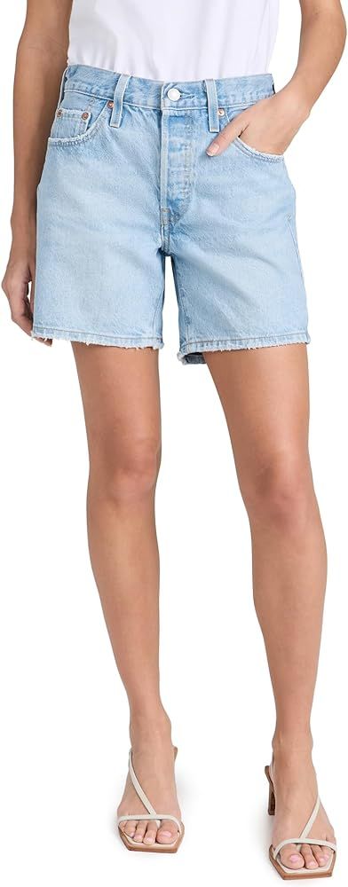 Levi's Women's 501 Mid Thigh Shorts | Amazon (US)