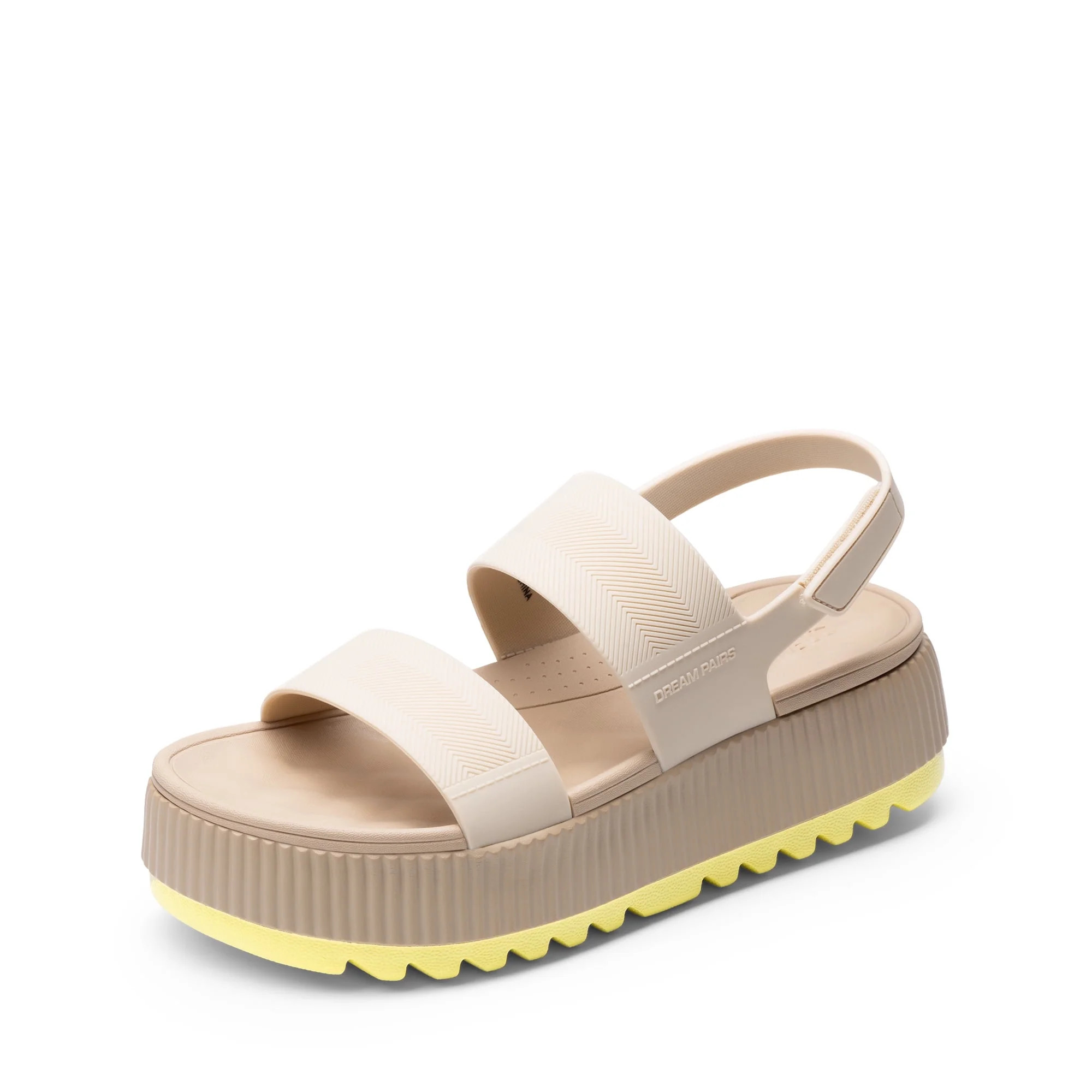 DREAM PAIRS Women's Platform Water Sandals Adjustable Lightweight Waterproof Summer Beach Wedge C... | Walmart (US)