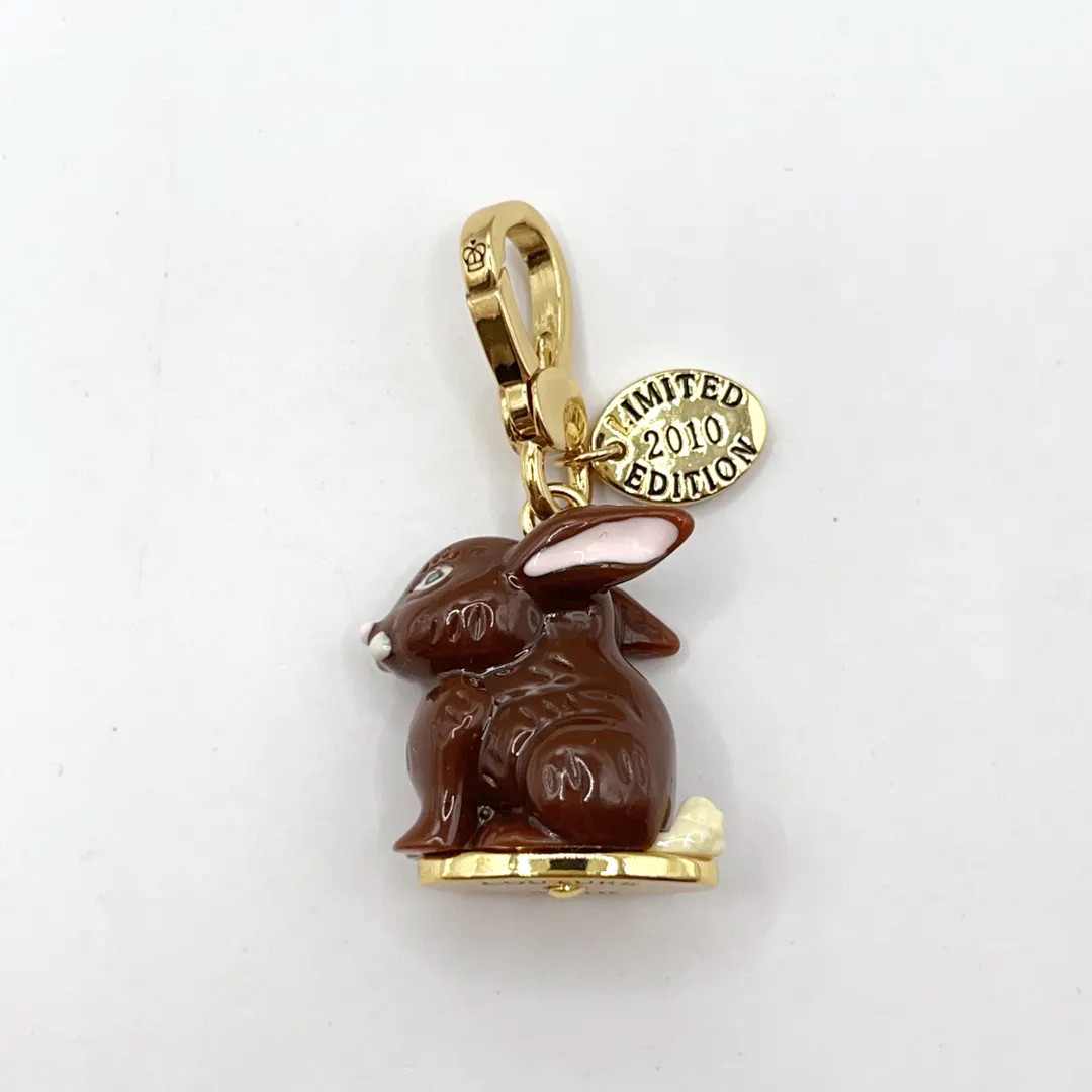 H10-Juicy Couture chocolate bunny charm | Etsy (US)
