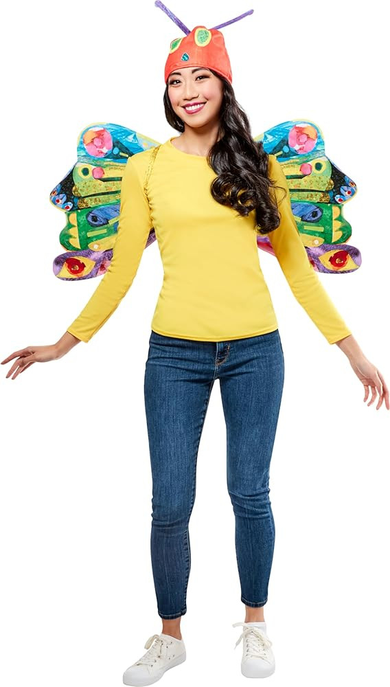Rubies The World of Eric Carle: Beautiful Butterfly Costume Kit for Adults, Unisex One Size | Amazon (US)
