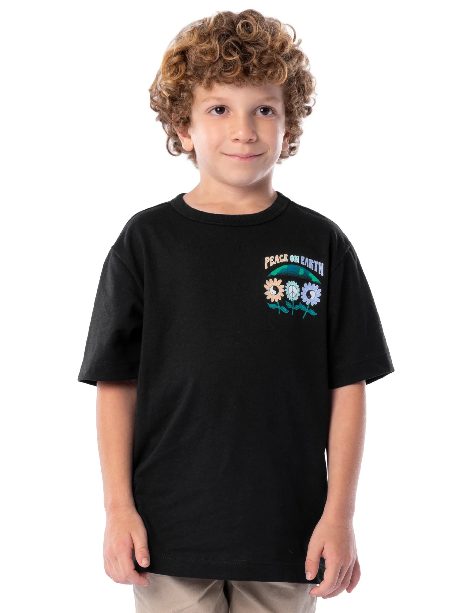Wonder Nation Boy's Short Sleeve Elevated Graphic T-Shirt, Sizes 4-18 & Husky | Walmart (US)