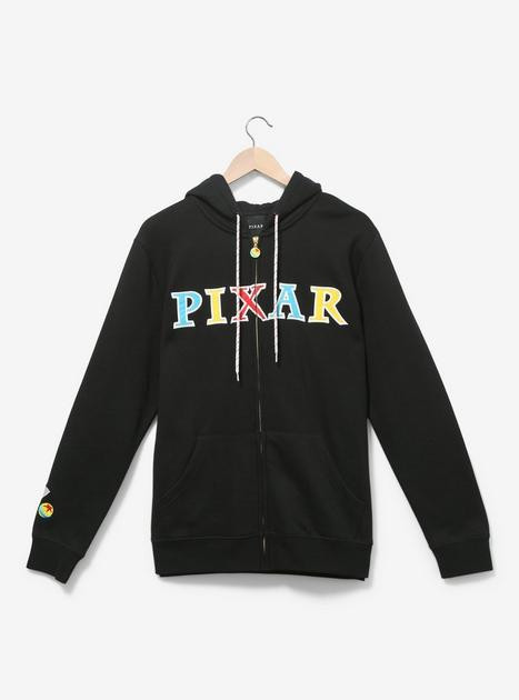 Disney Pixar Logo Multicolored Zip Hoodie — BoxLunch Exclusive | BoxLunch