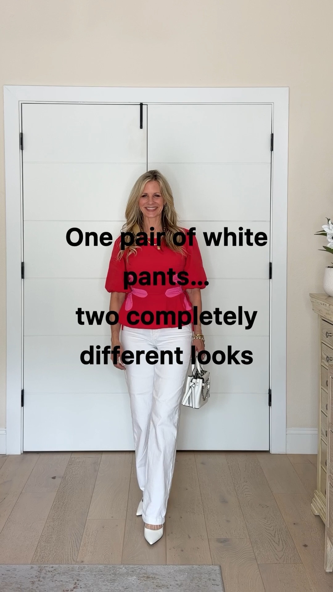 Two ways to style white pants for spring 🌸

A bold red + pink moment from Avara and a feminine lace look from Vici—both effortlessly chic and easy to wear.

White pants are a staple this season… just switch the top to change the entire vibe 

#LTKTravel #LTKootd #LTKOver40