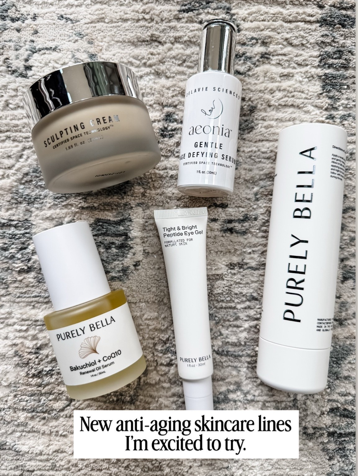 anti-aging skin care. Looking forward to trying these. @PURELY BELLA 
Delavie code timeless20. @delaviesciences