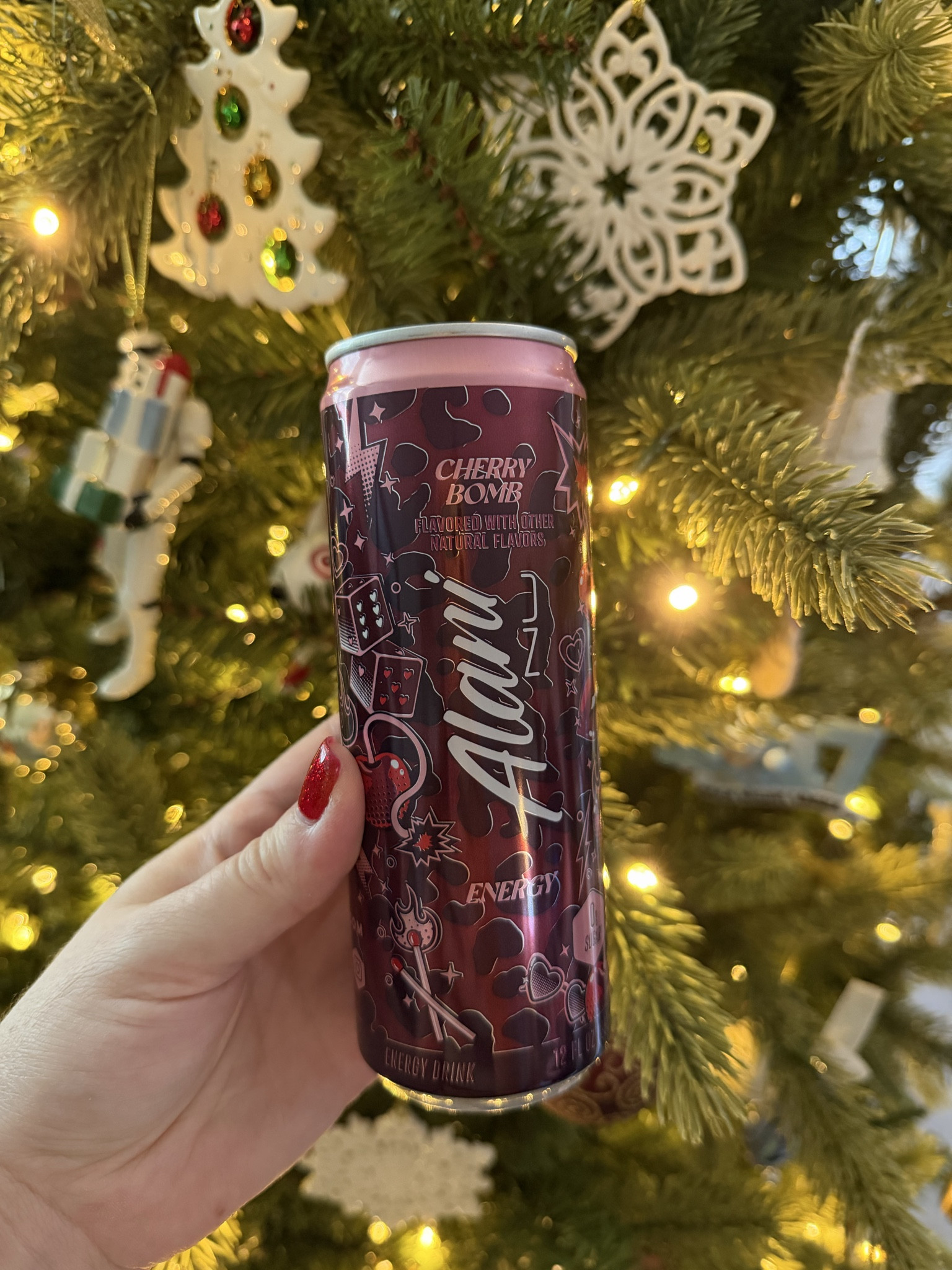 Happy release day to the Cherry Bomb Alani flavor. 

You’ll want to get your hands on this limited edition Alani Flavor before it sells out!

Target Find | Alani Nu | Cherry Bomb | January 2026 | New | Mom Life | Morning Routine | How I start My Morningg

#LTKmomlife #LTKmorningroutine #LTKfoodie