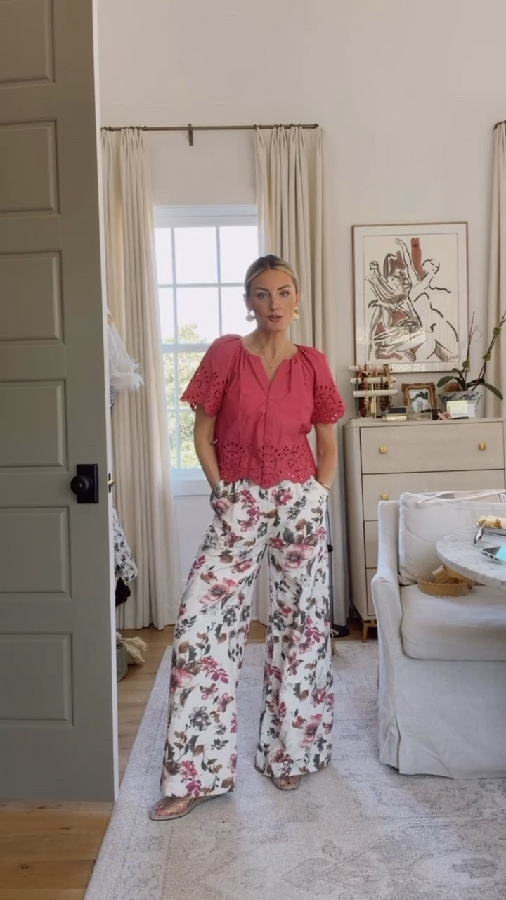 I got this pink blouse from Target earlier this year! It’s currently on sale & it pairs perfectly with the pants part of my new collection with Cleobella! You can shop these pants on Cleobella’s website online! Wearing XS!

Loverly Grey, Cleobella, pink blouse, spring outfit, spring looks, Target, Target circle week 

#LTKSaleAlert #LTKSeasonal