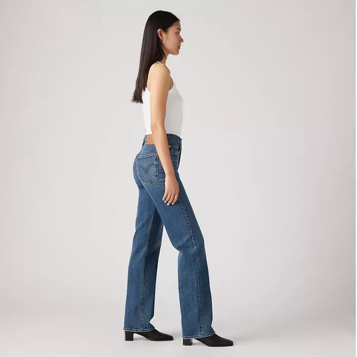 Ribcage Full Length Jeans - Blue | Levi's® GB | Levi's UK