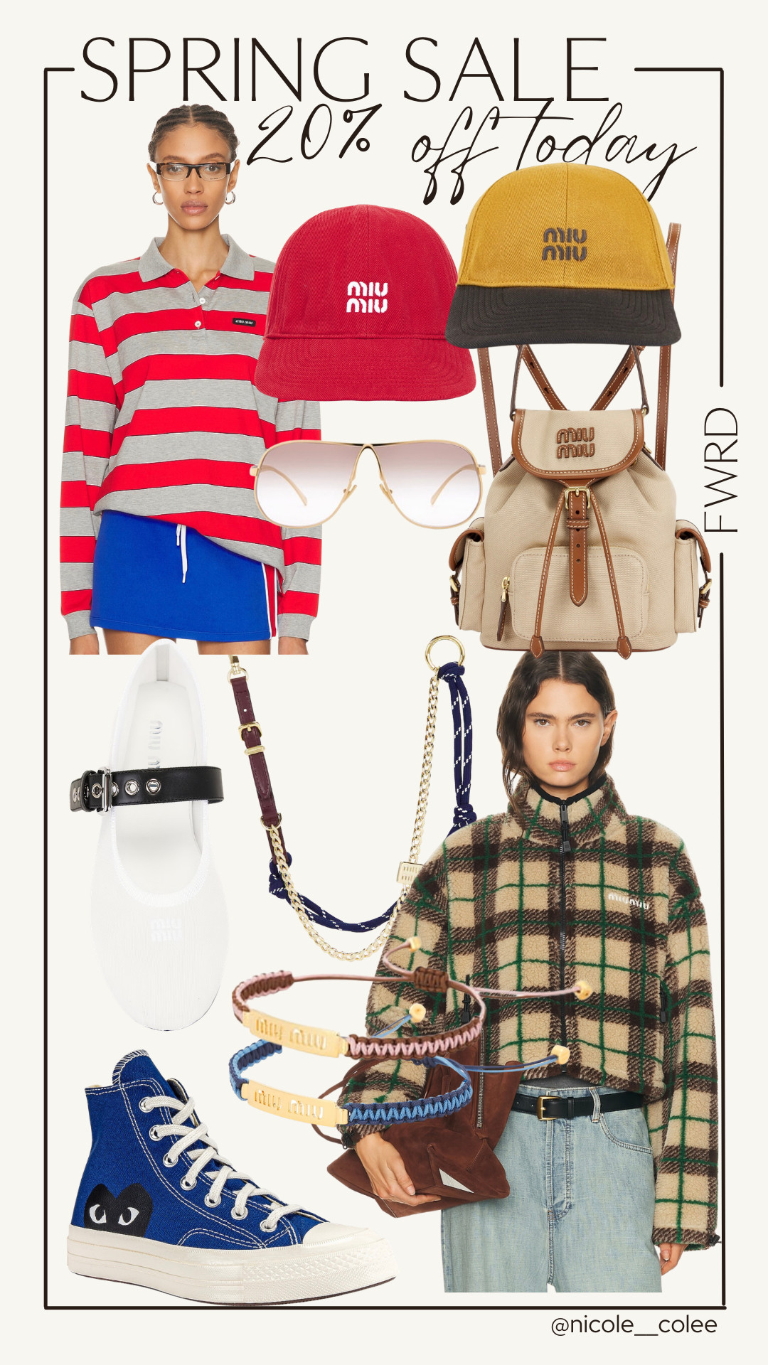 FWRD Anniversary sale!  20% off today only! Use code FWRD20!!

Nicole Colee, Sale  

 #LTKSpringSale #LTKgrwm #LTKootd