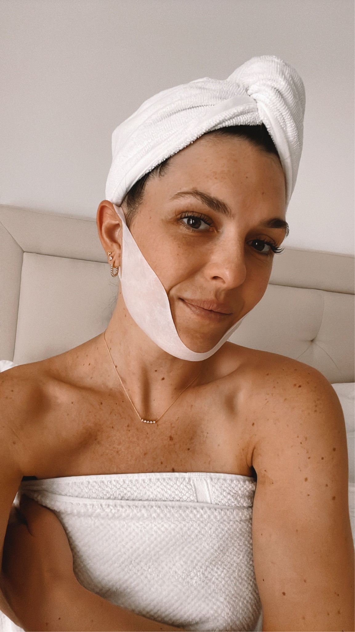 The best chin lifting mask. Viral Amazon find! Love using a few times a week. Linking my hair and bath towel  Beauty finds. Amazon finds. Face mask. 

#LTKbeauty #LTKFind #LTKhome