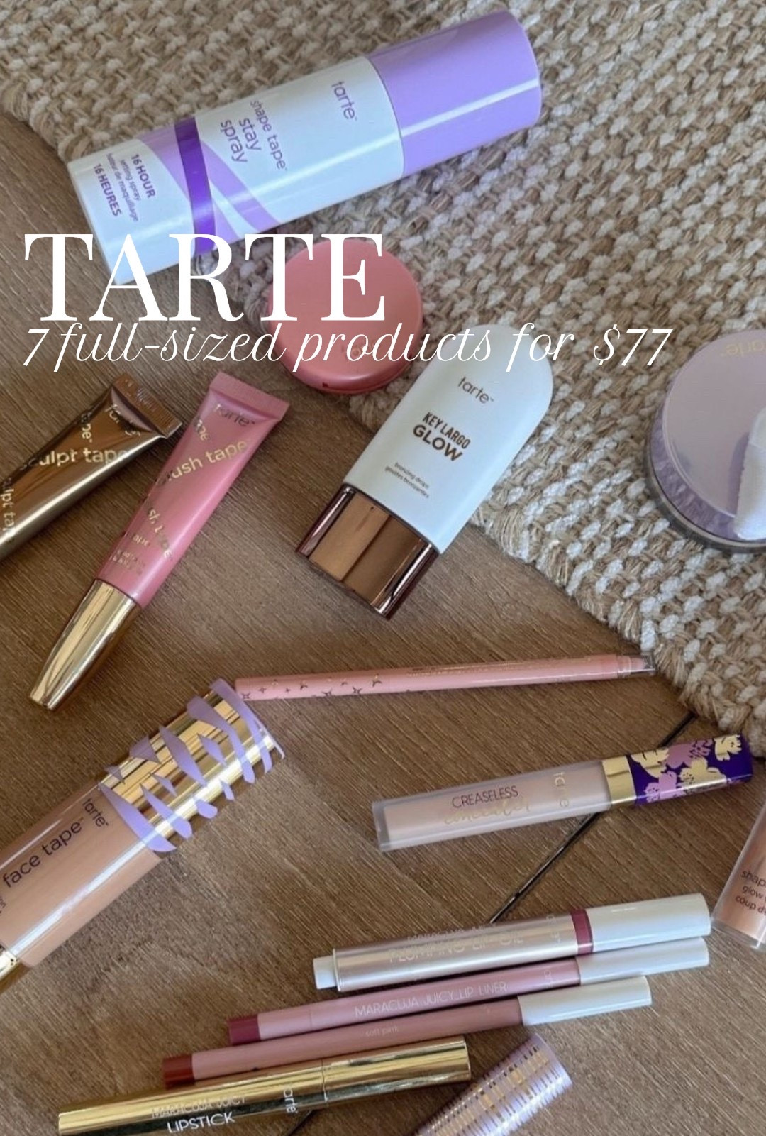 get 7 full-sized products from tarte for $77 💖

#LTKSaleAlert #LTKBeauty #LTKgrwm