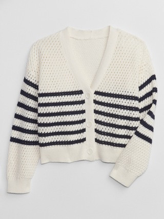 Kids Crochet Cardigan | Gap Factory