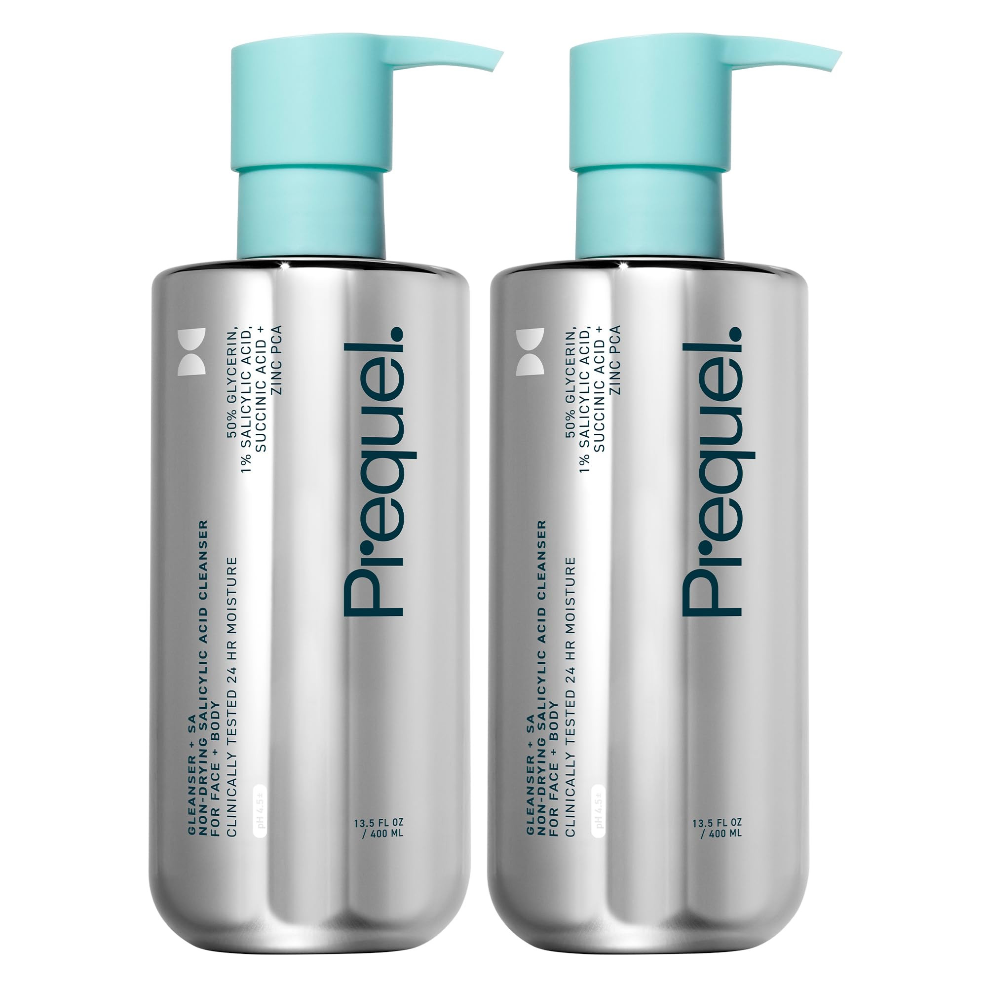 Skin Gleanser SA, Moisturizing Glycerin Face Wash,1% Salicylic Acid Face Cleanser, Unscented and ... | Amazon (US)