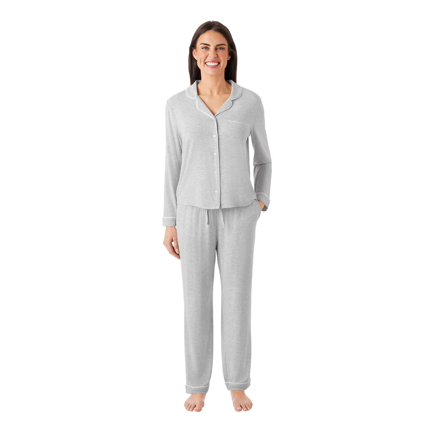 Member's Mark Women's 2-Piece Notch Collar Pajama Set | Sam's Club