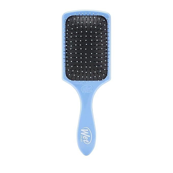Wet Brush Paddle Detangler Hair Brush, Sky, Ultra-Soft IntelliFlex Bristles with AquaVent Design,... | Amazon (US)