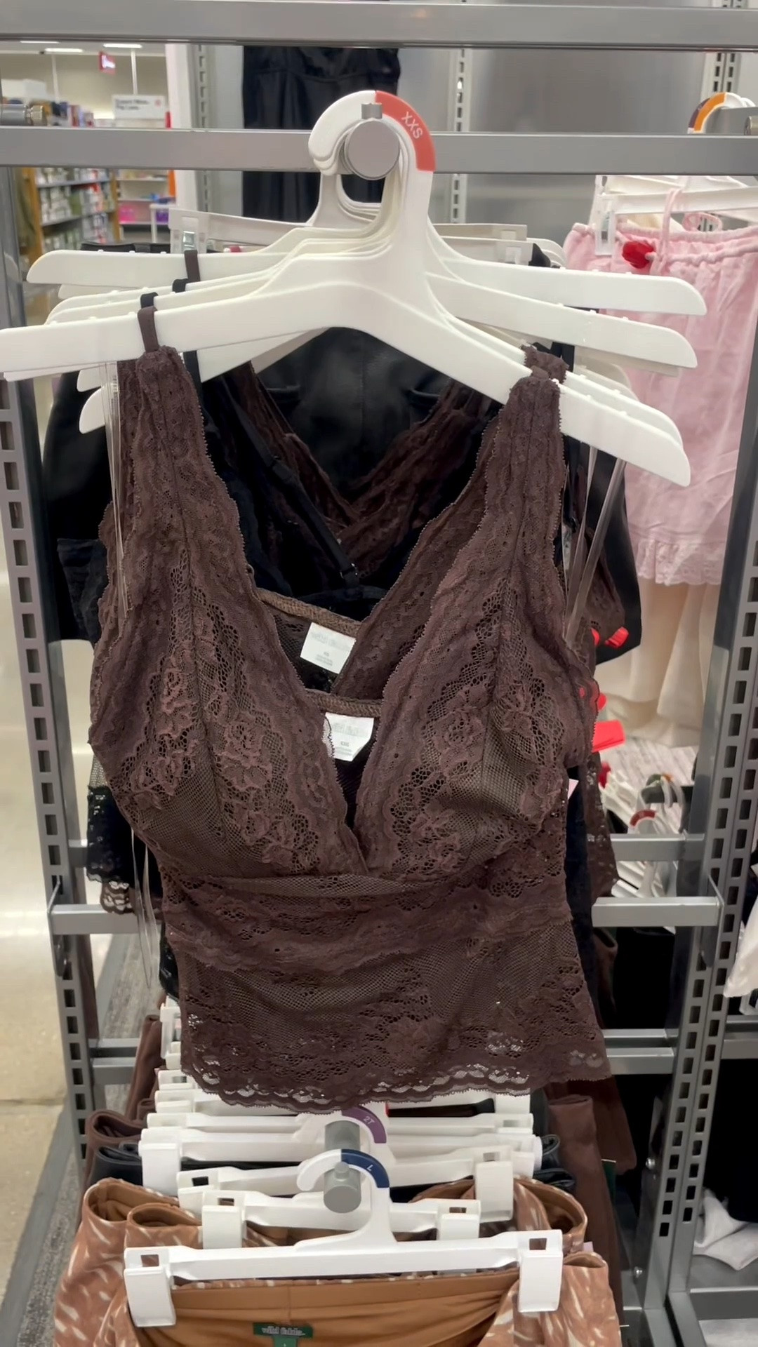This $12 Target lace top looks like something you’d find on Revolve 👀🔥 You would never guess it was only $12!

Perfect for date nights, girls’ nights, dinners, events, or anytime you want a statement going-out top. Wear it dressed up with a skirt or dress it down with denim. This lace top is definitely one that will turn heads.

It runs big, so consider sizing down. The cups are slightly padded.

Save + share this find and follow me for more Target fashion finds. You must be following me for links so I can send them to you.

#TargetFinds #TargetFashion #TargetStyle #TargetClothing #LaceTop #TargetStyleFinds #GoingOutTop #DateNightOutfit

@Target

#LTKSeasonal #LTKootd #LTKU