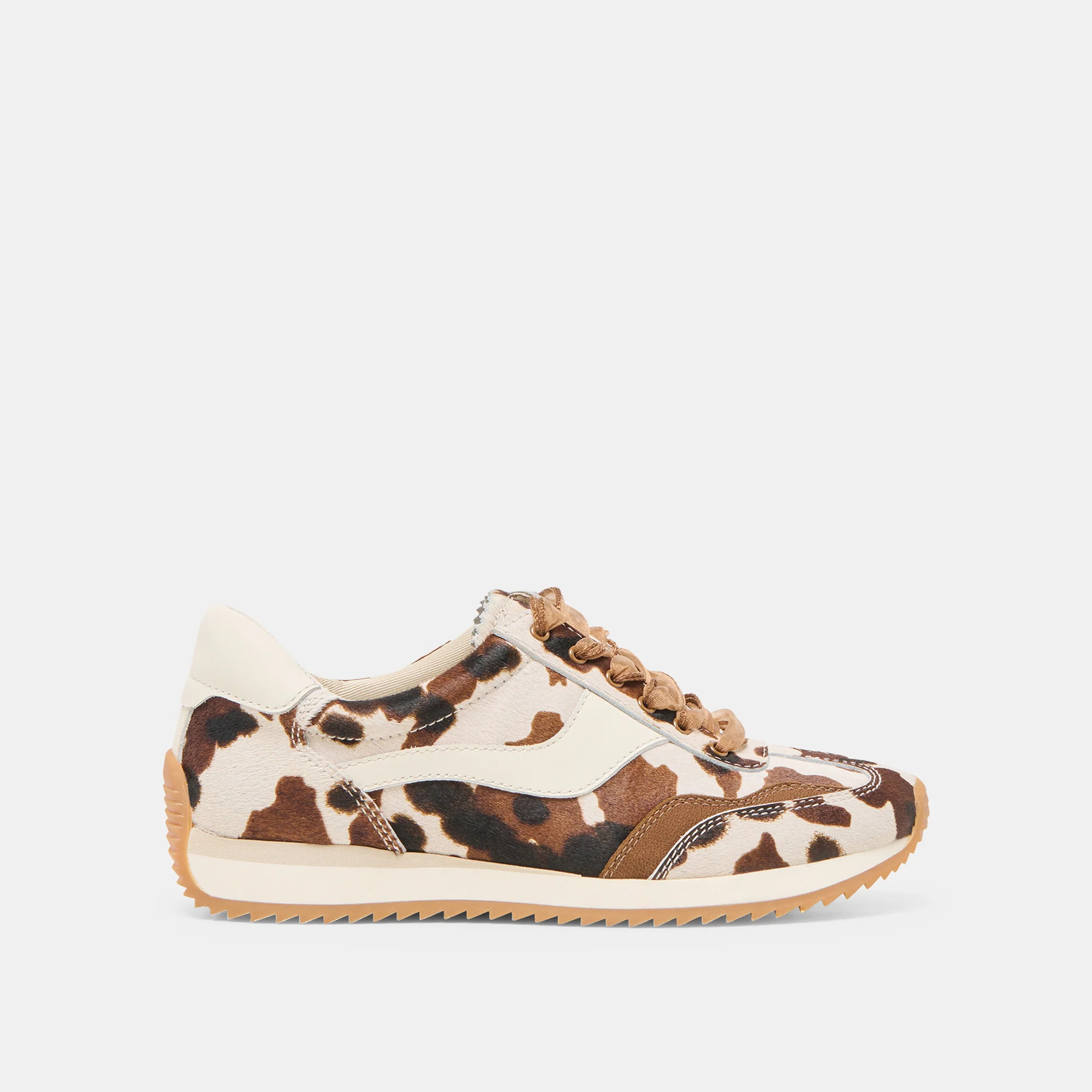 B.Ntcd Cocoa Taurus Calf Hair Sneakers | Dolce Vita | DolceVita.com