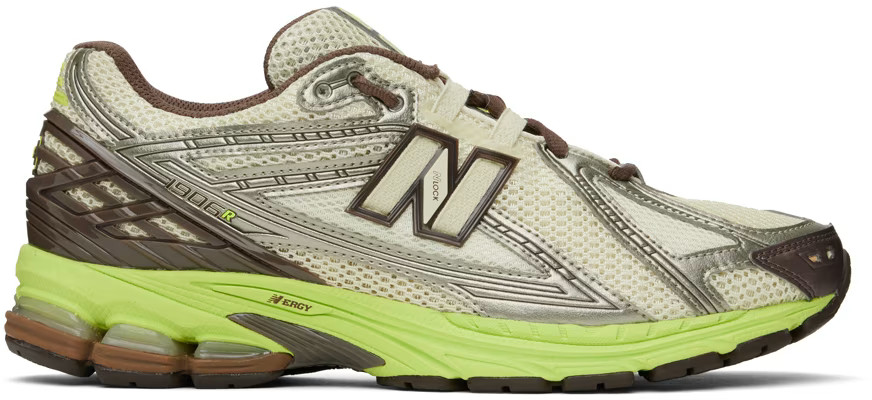 SSENSE XX Green & Brown 1906R Sneakers | SSENSE