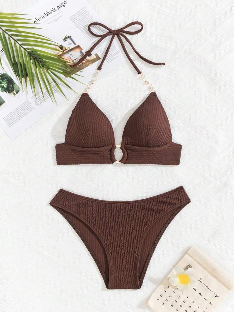 Brown Bikini Set | SHEIN