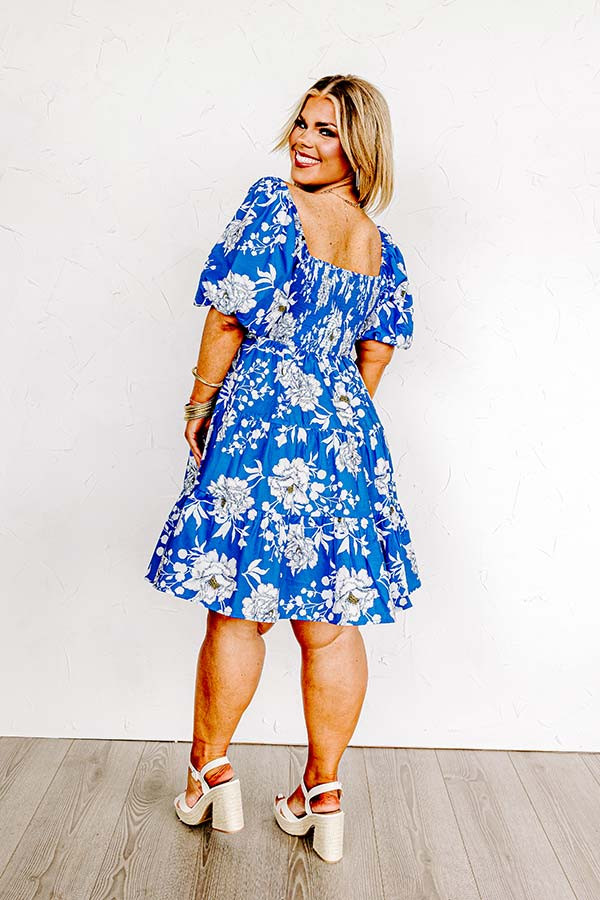 Wisteria Lane Floral Mini Dress Curves | Impressions Online Boutique