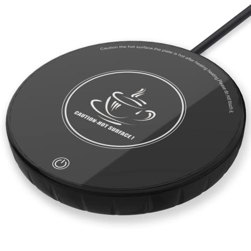 Coffee Mug Warmer with Auto Shut Off for Home Office Desk Use,Touch Control Tech Safety and Smart Temperature Settings for Coffee, Milk, Tea, Water (Black) | Amazon (US)
