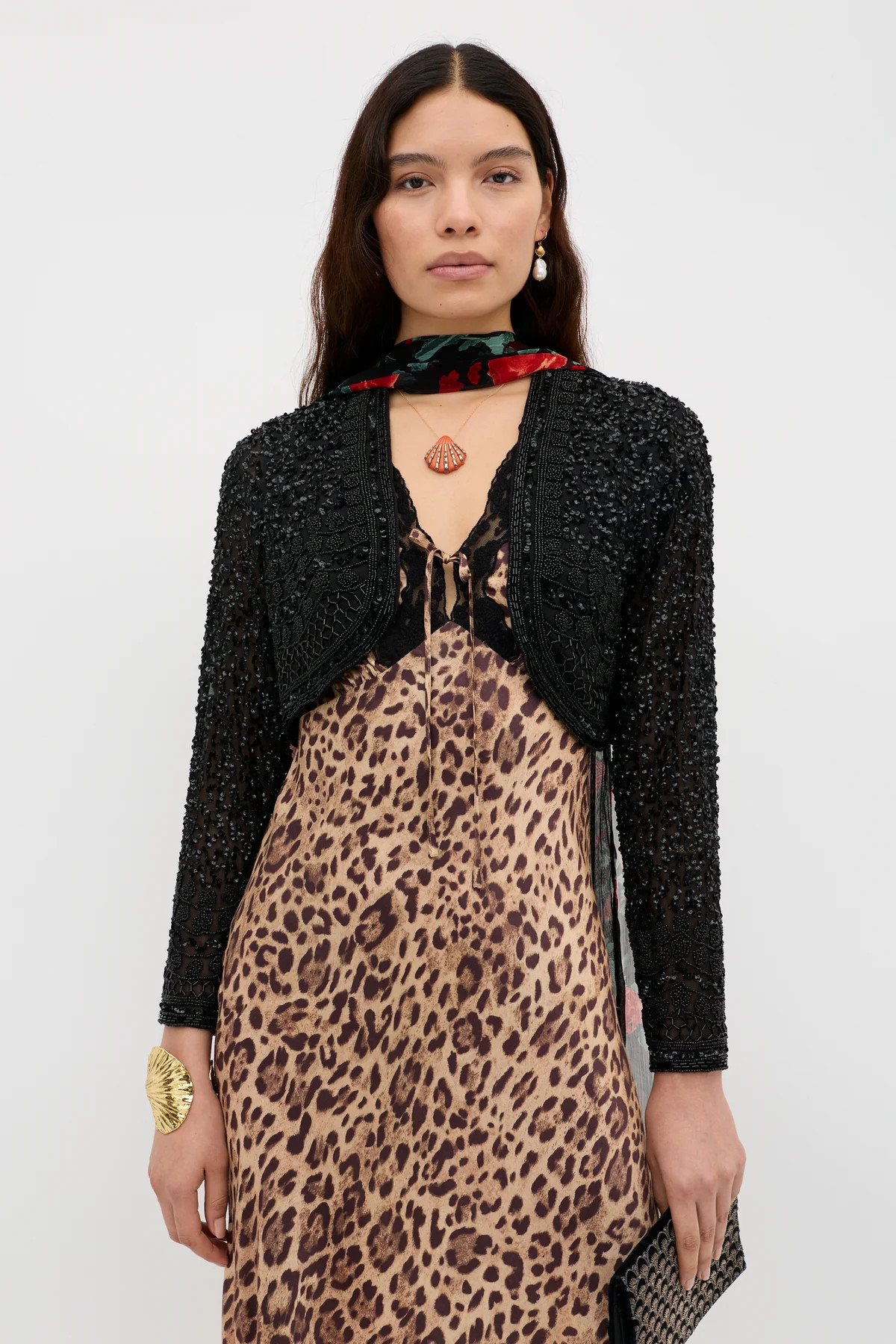 Cliona  -  Deco Embellishment Black | Rixo