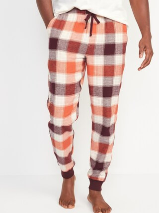 Matching Plaid Flannel Jogger Pajama Pants for Men | Old Navy (US)
