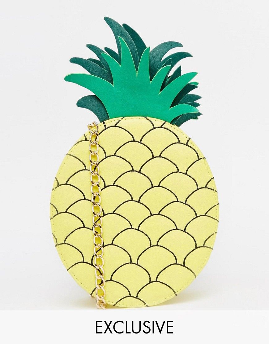Skinnydip Exclusive Pineapple Cross Body Bag - Multi | ASOS US