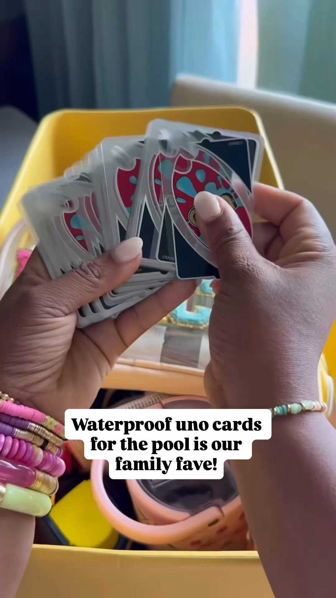 Waterproof uno cards on sale!

#LTKmomlife #LTKSaleAlert