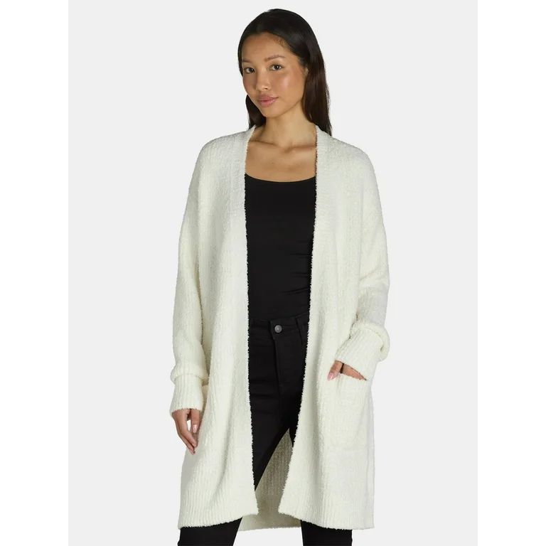 Time and Tru Women's Super Soft Cardigan, Size XS-XXXL - Walmart.com | Walmart (US)