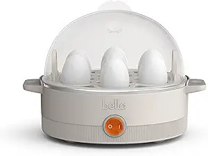 bella Electric Egg Cooker, 7 Eggs Capacity Tray, Single Stack, for Poached, Scrambled, Hard, Medi... | Amazon (US)