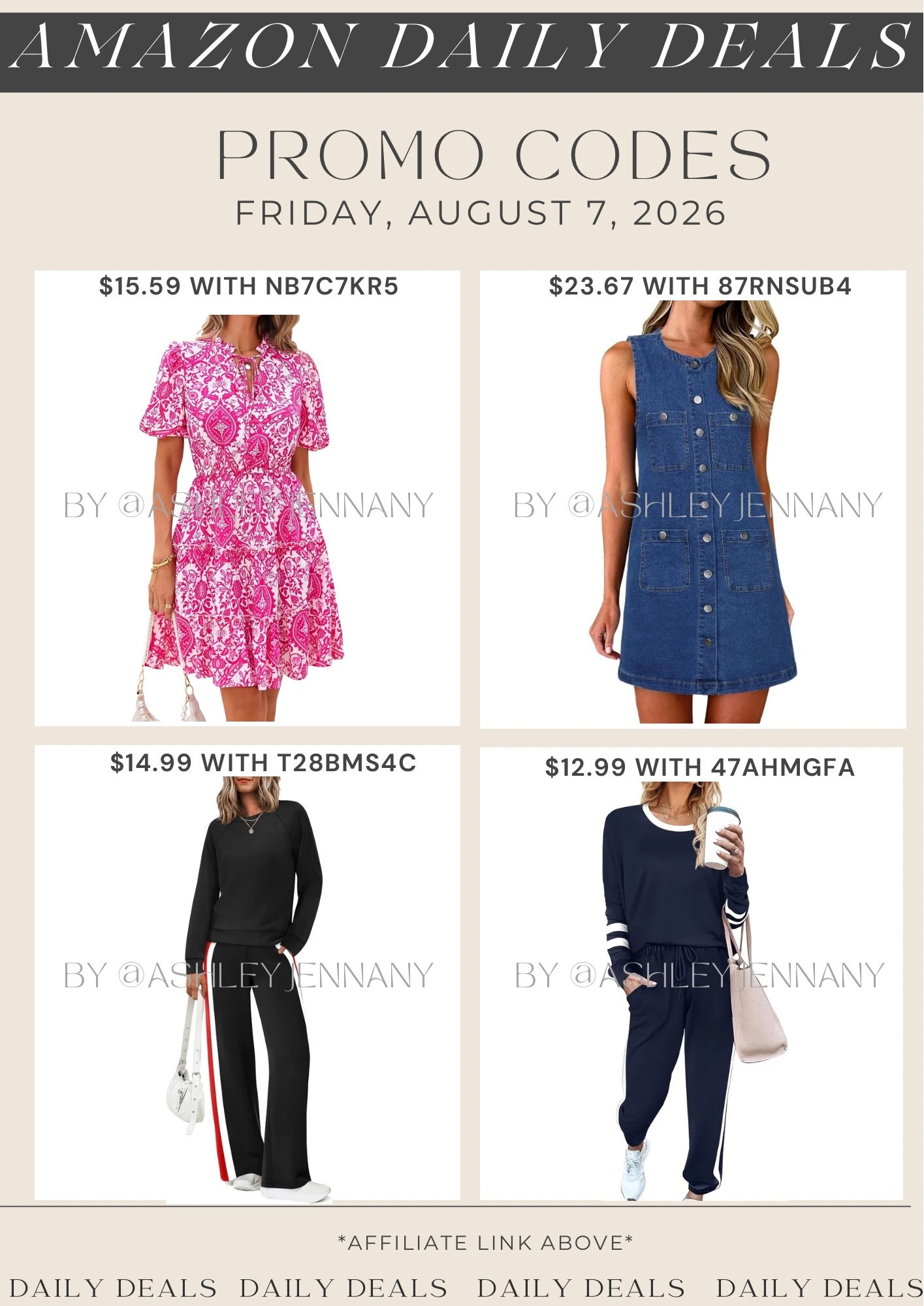 Amazon deals

#LTKSaleAlert #LTKMidsize #LTKSeasonal