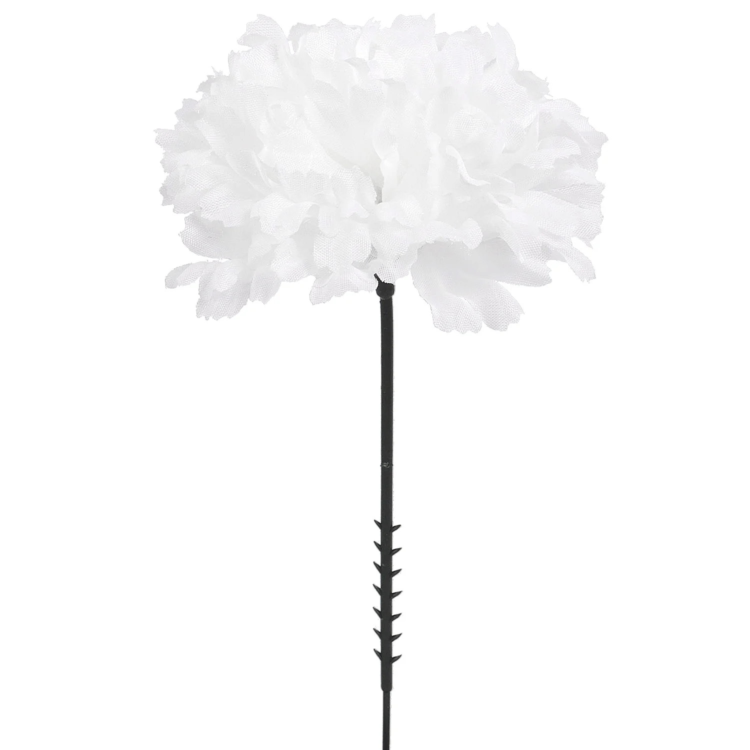 Floral Home 8" White Carnation Picks, Silk, Flower Heads, For DIYs, Centerpieces, Arrangements, H... | Walmart (US)