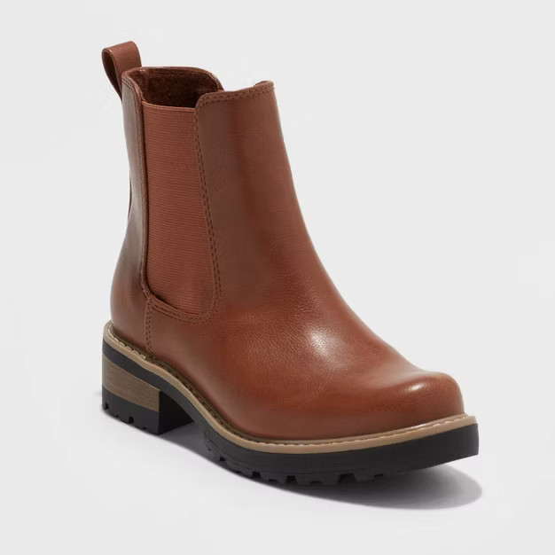 Women's Celina Water Repellant Chelsea Boots - Universal Thread™ | Target