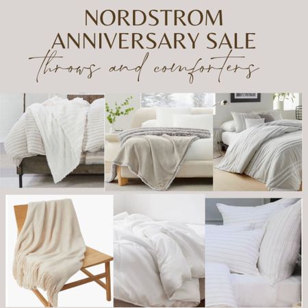 Nordstrom anniversary sale! 
Comforters and throws 
Bedding sale 
Duvet 
Blankets 

#LTKFind #LTKsalealert #LTKxNSale