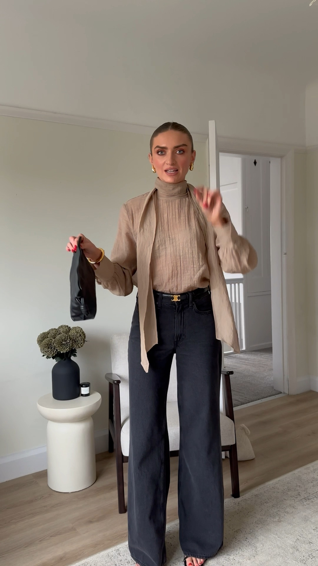 Date night outfit 
Medium/ UK 10in the mango blouse
25 Long in the Abercrombie jeans, I’m 5ft 6 
AFEMILY for an extra 15% off
Loewe mini flamenco bag 
Celine small triomphe belt


#LTKspring #LTKuk