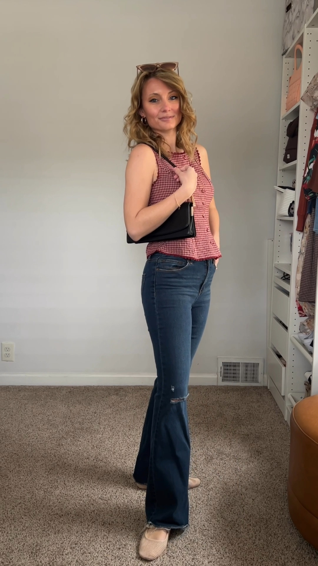 How adorable is this gingham top?! 

#LTKootd #LTKSeasonal