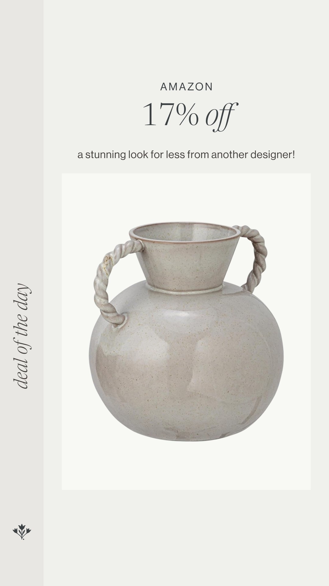 Amazon look for less braided vase 

#LTKHome #LTKSeasonal #LTKSaleAlert