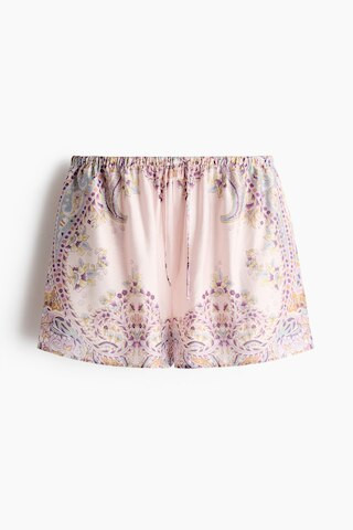 H & M - Loose-Fit Shorts - Light Pink/Paisley | H&M (US + CA)
