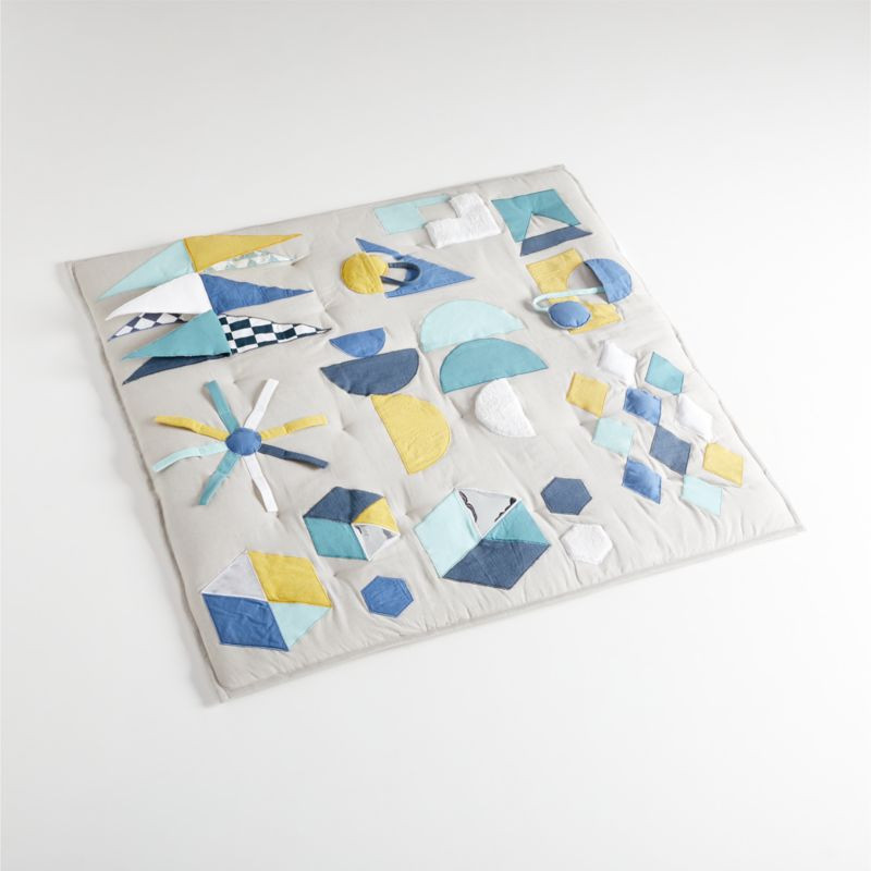 Modern Geometric Baby Activity Mat + Reviews | Crate & Kids | Crate & Barrel