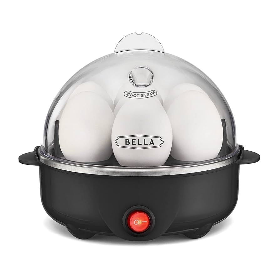 BELLA Rapid Electric Egg Cooker and Poacher with Auto Shut Off for Omelet, Soft, Medium and Hard ... | Amazon (US)