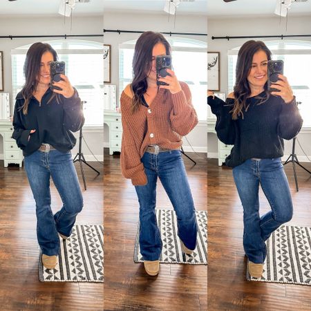 3 ways to style flare jeans 

#LTKshoecrush #LTKover40 #LTKstyletip