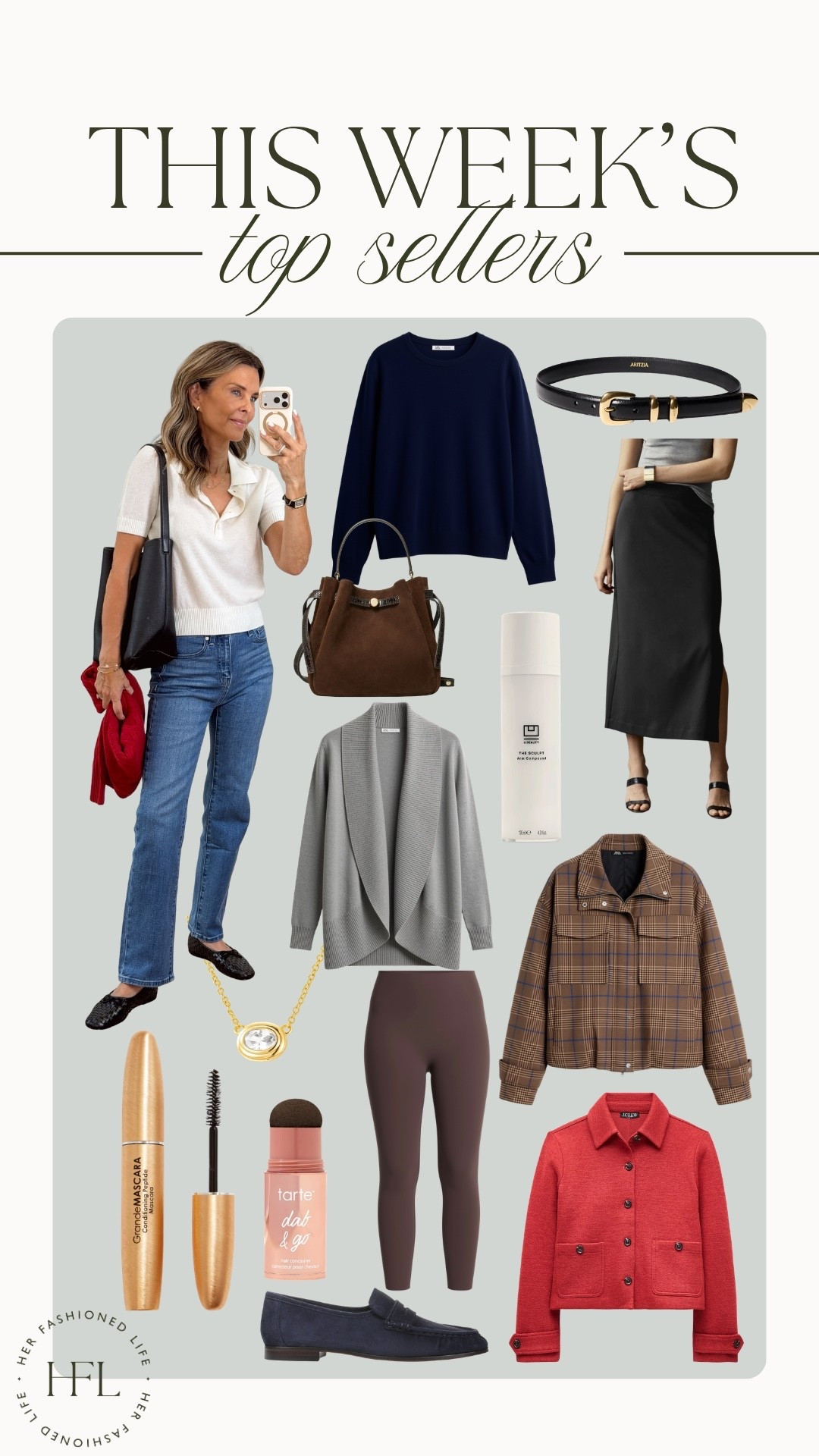 This week’s best sellers! -cashmere sweater -funnel neck jacket -wool jacket -fall suede bag -cashmere open cardigan -leather belt -UBeauty discount code: TAMMYC20  -SPANX discount code: Fashionedlifexspanx

#LTKSeasonal #LTKOver40 #LTKootd