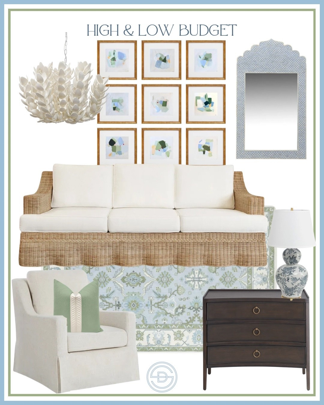 The secret to a home that feels layered, collected, and effortlessly personal is mixing budget friendly home decor finds with a few splurge worthy designer pieces. From affordable home decor to timeless investment furniture, blending high and low budget home decor creates a curated look that feels elevated, warm, and lived in. Sharing some of our favorite designer inspired home decor finds, luxury designer looks for less, and investment pieces that are worth the splurge.

Affordable home decor | Grandmillennial Home decor | preppy home decor | living room design | coastal living room | sunroom design

#LTKHome #LTKSaleAlert