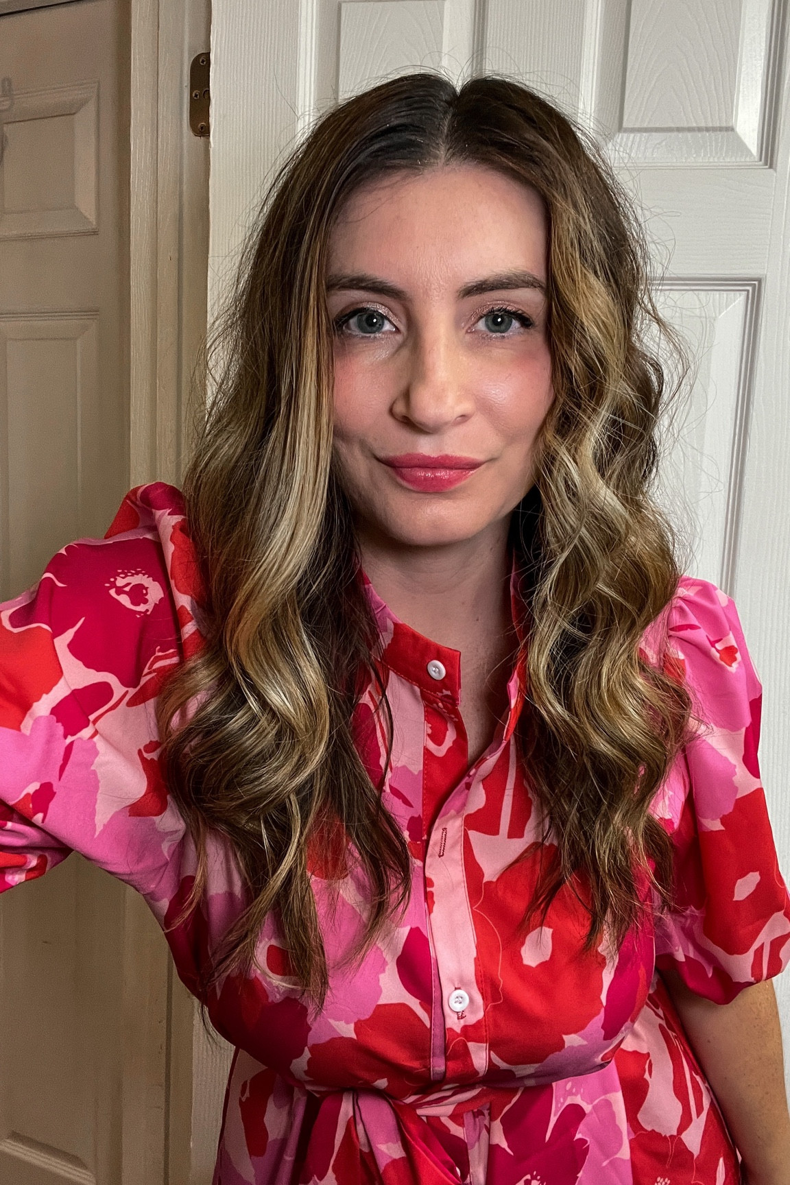Beachwaver Multi Barrel Curling iron set - use code: KATIEEWAVE for an extra 10% off
Pink floral print dress under $20, summer fashion, summer outfits, mini dress, summer dress, vacation dress 

#LTKsalealert #LTKbeauty #LTKFind